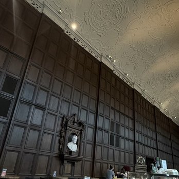 Folger Shakespeare Library - Snack bar woodwork - Performing Arts Near Me - Washington, DC, District of Columbia