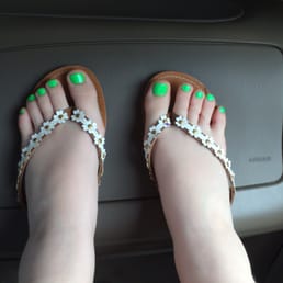 Daughter's pedicure Daughter's pedicure