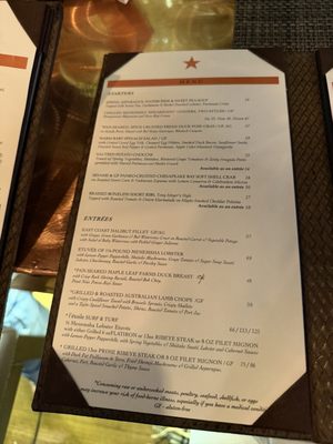 Menu photo 5 L'etoile Restaurant Edgartown, MA