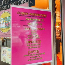 Havana Sweets Bakeshop - Menu