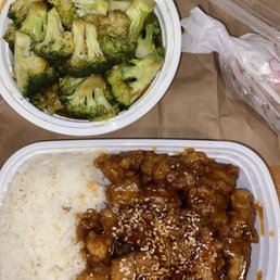 Sesame Chicken + side of Broccoli Sesame Chicken + side of Broccoli