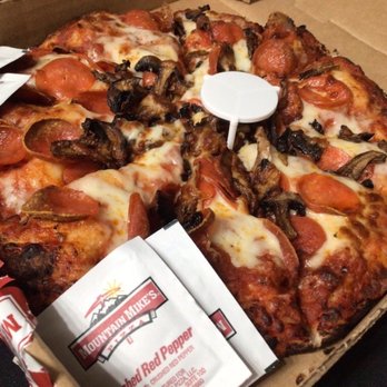 Mountain Mike's Pizza - Small pepperoni and mushroom pizza - Pizza Near Me - Fair Oaks, California Mountain Mike's Pizza - Small pepperoni and mushroom pizza - Pizza Near Me - Fair Oaks, California
