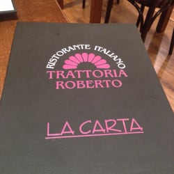 Trattoria Roberto - Carta