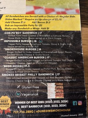 Menu photo 5 The Dunedin Smokehouse Dunedin, FL Menu photo 5 The Dunedin Smokehouse Dunedin, FL