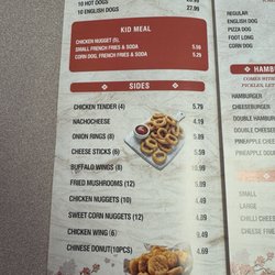 Huskey'S Dairy Bar-S - Menu