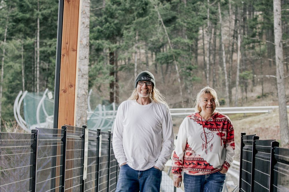 Flathead Lake Alpine Coaster Logo