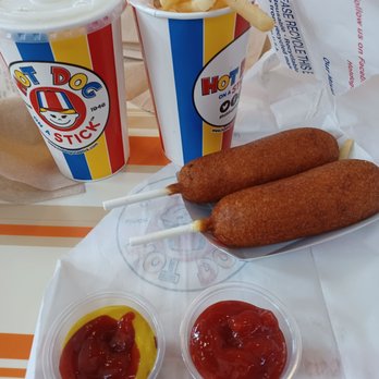 Hot Dog On a Stick - Hot Dogs Near Me - Ontario, California Hot Dog On a Stick - Hot Dogs Near Me - Ontario, California