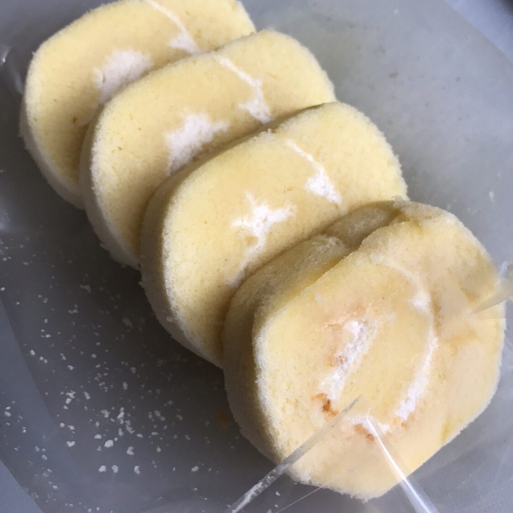 SOHO Bakery & Desserts - Mini roll cake, ONLY $1.00. Cake is dense, cream filling is also dense and very flavourful. Comes as one roll, I cut it into 4 slices. - Desserts Near Me - Markham, Ontario SOHO Bakery & Desserts - Mini roll cake, ONLY $1.00. Cake is dense, cream filling is also dense and very flavourful. Comes as one roll, I cut it into 4 slices. - Desserts Near Me - Markham, Ontario