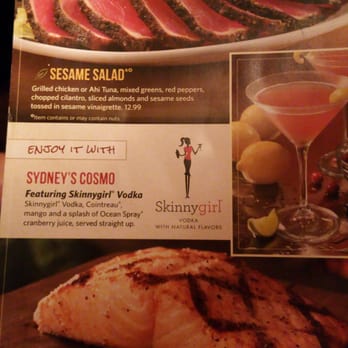 Outback Steakhouse - Back of the special menu - Steakhouses Near Me - Royersford, Pennsylvania Outback Steakhouse - Back of the special menu - Steakhouses Near Me - Royersford, Pennsylvania