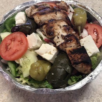 Gyro Corner - Greek salad with chicken - Greek Near Me - Flushing, New York Gyro Corner - Greek salad with chicken - Greek Near Me - Flushing, New York