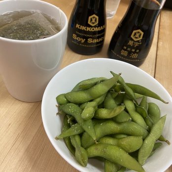Prime Sushi & Ramen - Edamame and Green tea - Ramen Near Me - Hoffman Estates, Illinois