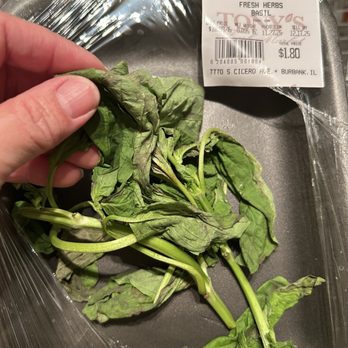 Tony's Fresh Market - John: I wasn't kidding about the wilted basil!! - Grocery Near Me - Burbank, Illinois