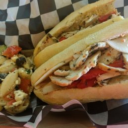 Blackened chicken sandwich