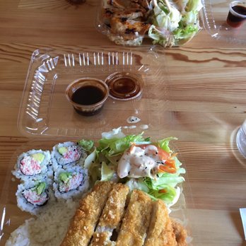 Poke Kitchen - Pork Katsura CA Roll combo - Poke Near Me - San Leandro, California Poke Kitchen - Pork Katsura CA Roll combo - Poke Near Me - San Leandro, California