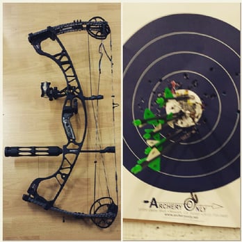Archery Only - Archery - Day 1 @ 20 yards with my Hoyt Spyder 30 - Archery Near Me - Newark, California