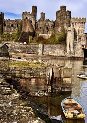 Conwy Castle by null