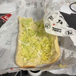Ordered a turkey tom with onions and they brought me bread with lettuce. Saddest sandwich I have ever seen.
