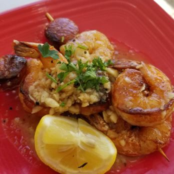 Santiago's Bodega - Chorizo and shrimp, garlic heaven. - Tapas Bars Near Me - Key West, Florida