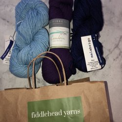 Fiddlehead Yarns - Beautiful yarn!!!