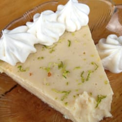 Key lime pie (I took a bite)