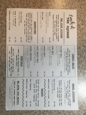 Menu photo 1 The Square Edinburgh, KHL