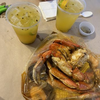 Lemon Crab - Passion Fruit Drink - Seafood Near Me - Hayward, California Lemon Crab - Passion Fruit Drink - Seafood Near Me - Hayward, California