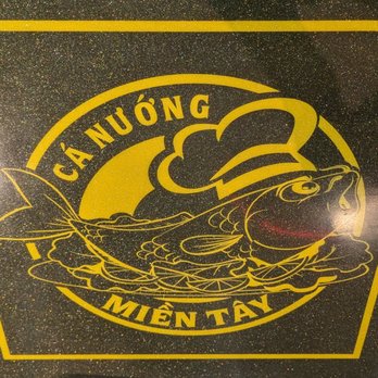Ca Nuong Mien Tay - Logo on dining table - Vietnamese Near Me - Richardson, Texas