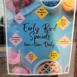 Michael’s - Early Bird Specials