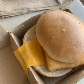 McDonald's - Like seriously??? Cheese barely made it to the sandwich. Just not acceptable. I was turned off . - Burgers Near Me - South Plainfield, New Jersey McDonald's - Like seriously??? Cheese barely made it to the sandwich. Just not acceptable. I was turned off . - Burgers Near Me - South Plainfield, New Jersey