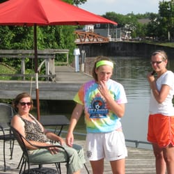Erie Canal Boat Company - Just relaxing on the deck.