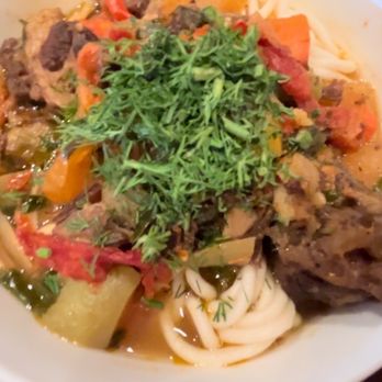 Samarkand Restaurant - Laghman Soup - Uzbek Near Me - Feasterville Trevose, Pennsylvania
