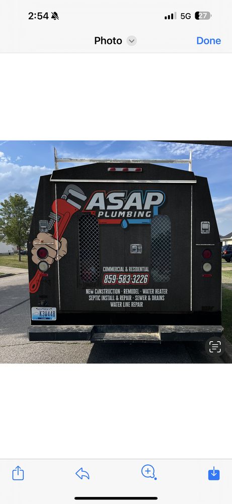 Slide of ASAP Plumbing