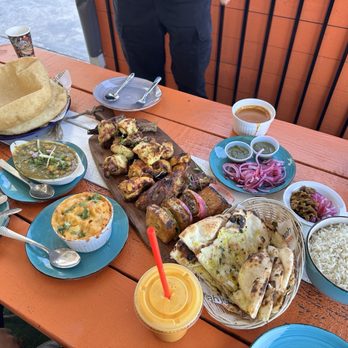 Wah Jee Wah - 1/2 Boy Platter , Masala Mac N Cheese, Mango Lassi - Barbeque Near Me - Hayward, California Wah Jee Wah - 1/2 Boy Platter , Masala Mac N Cheese, Mango Lassi - Barbeque Near Me - Hayward, California