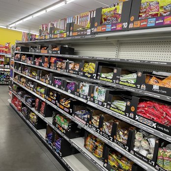 Dollar General - a grocery store aisle - Discount Store Near Me - Fowler, California