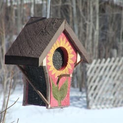 The Bird Garden - The Bird Garden's sunflower mesh feeder.