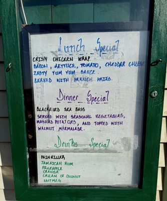 Menu photo 1 Kingston Kitchen St. Ignace, MI