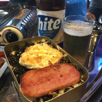 Gabose Pocha - Spam lunchbox + Hite beer - Korean Near Me - Lauderhill, Florida