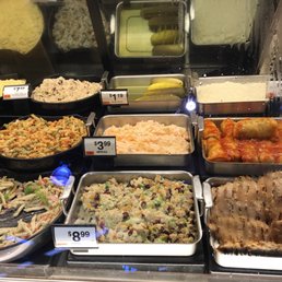 a variety of food items