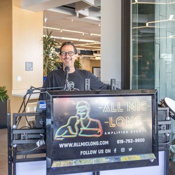All MIC LONG - MIKEY MIC Hosting a Family Event at Alesmith Brewing - Karaoke Near Me - San Diego, California All MIC LONG - MIKEY MIC Hosting a Family Event at Alesmith Brewing - Karaoke Near Me - San Diego, California