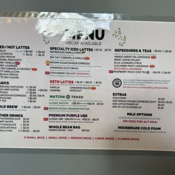 Roam & Brew Coffee - Menu - Coffee & Tea Near Me - Montebello, California