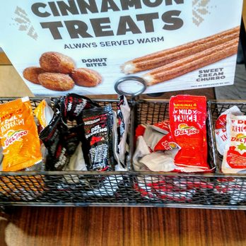 Del Taco - Mild sauce, medium, and hot also. - Mexican Near Me - Warren, Michigan Del Taco - Mild sauce, medium, and hot also. - Mexican Near Me - Warren, Michigan