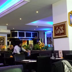 Chiang Mai - La salle avec dans le fond le wok