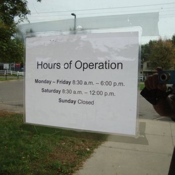 US Post Office - Hours of operation, front entry door. - Post Offices Near Me - Anoka, Minnesota US Post Office - Hours of operation, front entry door. - Post Offices Near Me - Anoka, Minnesota