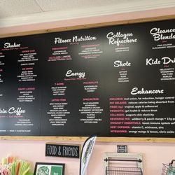 Motivation Station Nutrition Spot - Menu