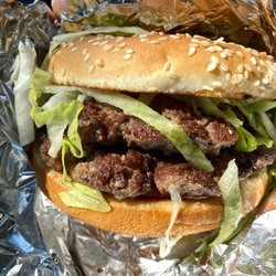 Royal Burger - Double Cheesburger sans the cheese. It was delicious.