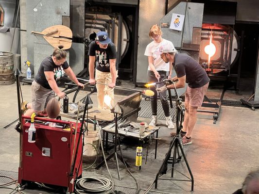 Photo of Museum of Glass - Tacoma, WA, US. The professional glass makers at MOG.