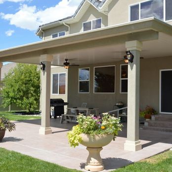 Boyd's Custom Patios - Patio Coverings Near Me - Bluffdale, Utah Boyd's Custom Patios - Patio Coverings Near Me - Bluffdale, Utah