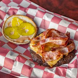 PrimeTime Bar & Grill - Single Smashburger w/ Bacon