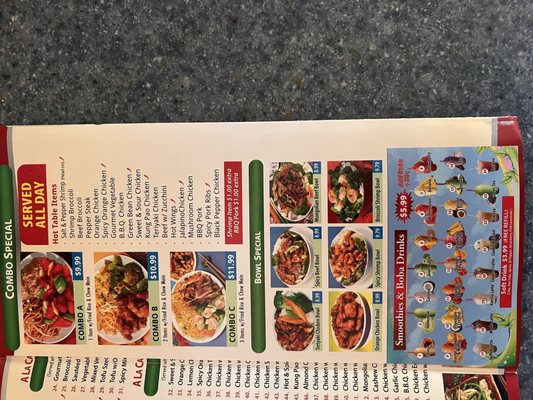 Menu photo 6 Mr You Chinese Food Riverside, CA