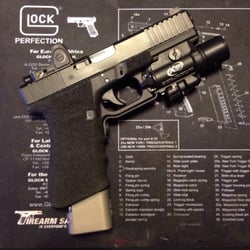 Baker Firearms - Glock 17 with a Trijicon RMR and Surefire X400.